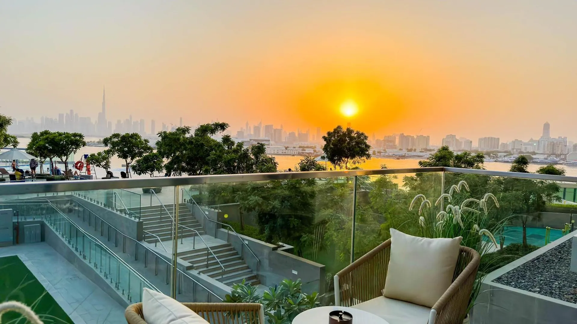 Burj Khalifa View & Creek Sea View Apartment Dubai United Arab Emirates