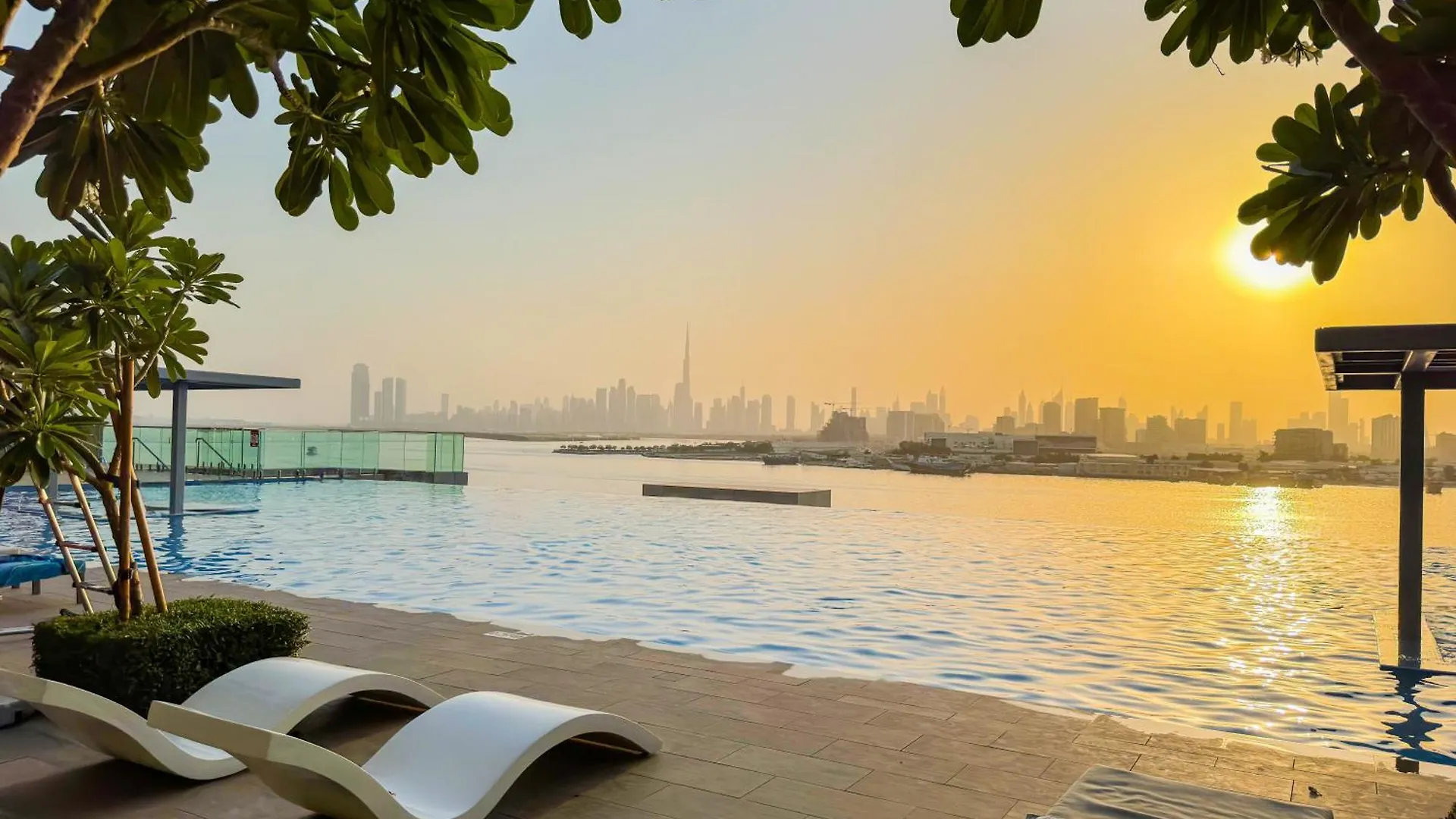 Burj Khalifa View & Creek Sea View location